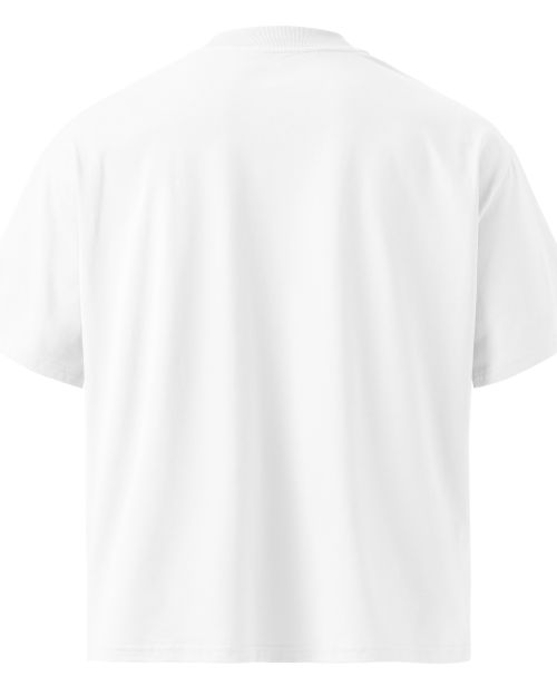 PC Logo – Unisex Organic Oversized T-Shirt (White)