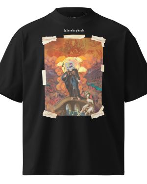 FalseShepherd – Unisex Organic Oversized T-Shirt (Black)
