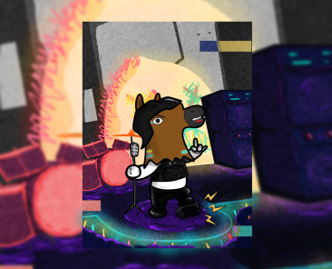 creepy cute digital art character MAA by antiquepeanut