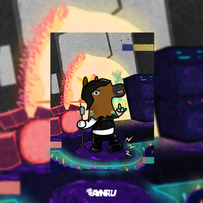 creepy cute digital art character MAA by antiquepeanut